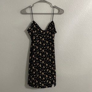 Mini floral dress